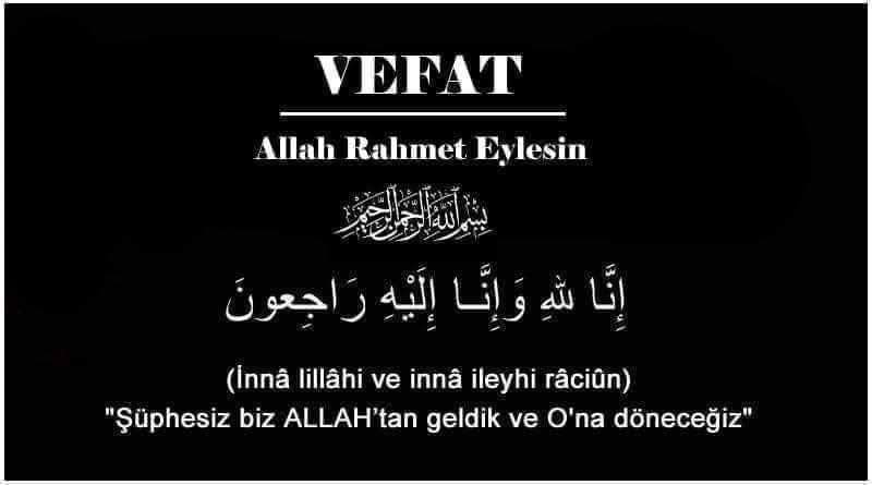 Kasabamızın Değerli Sakini Mustafa Ünal'ın Vefatı